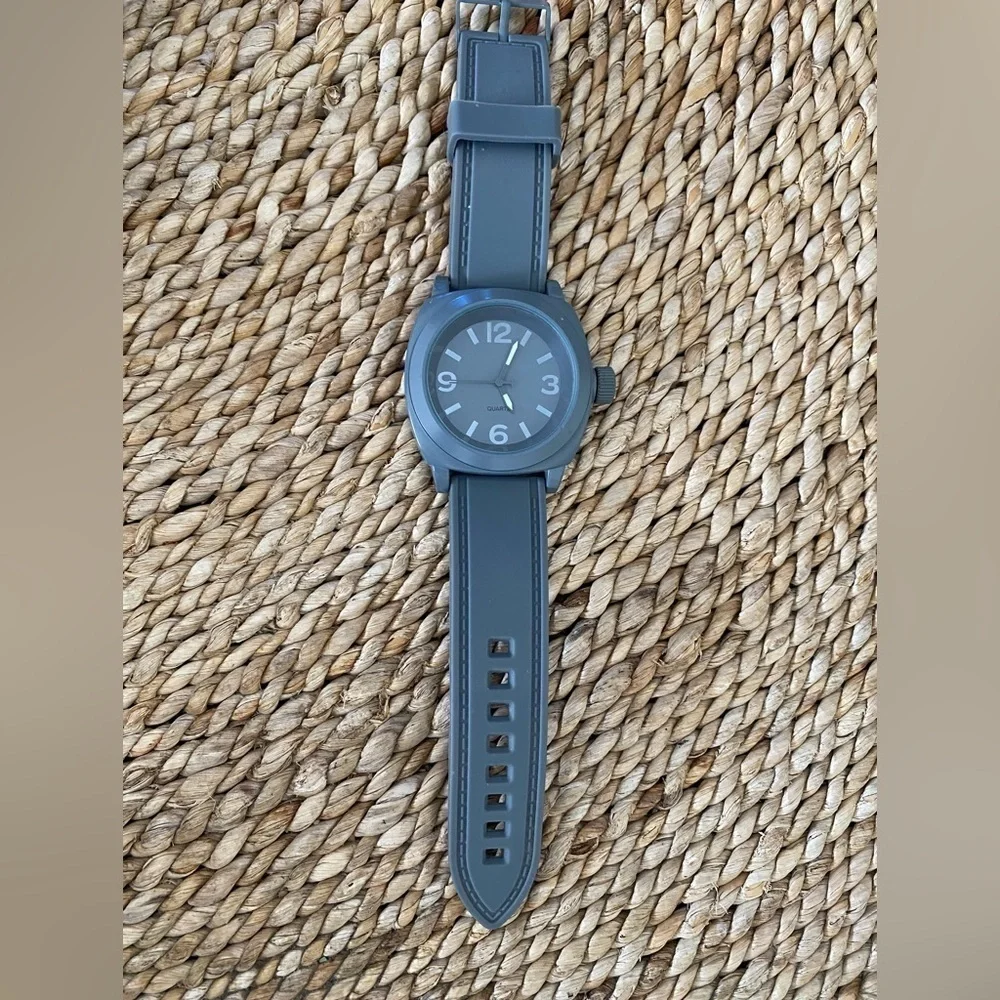 NWOT Target Gray Watch with Rubber straps